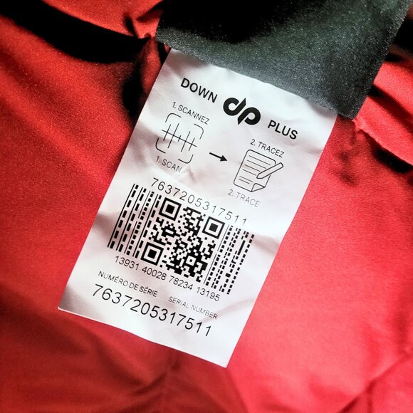 Atelier Noir Women's Down Parka Red Plus Sz XL Coat - Picture 7 of 8